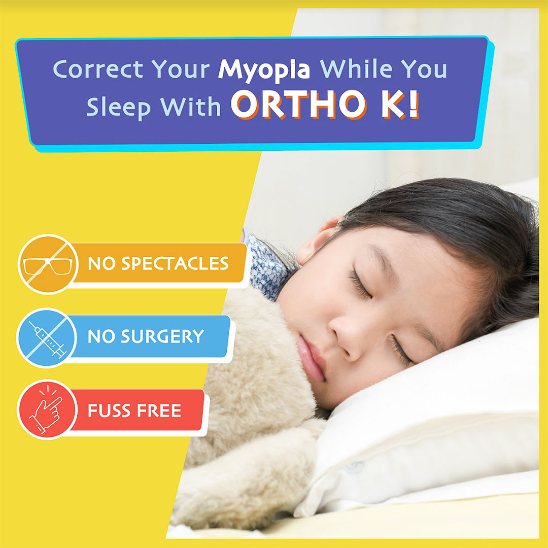 orthokeratology or Ortho-K from First Eyewear Centre