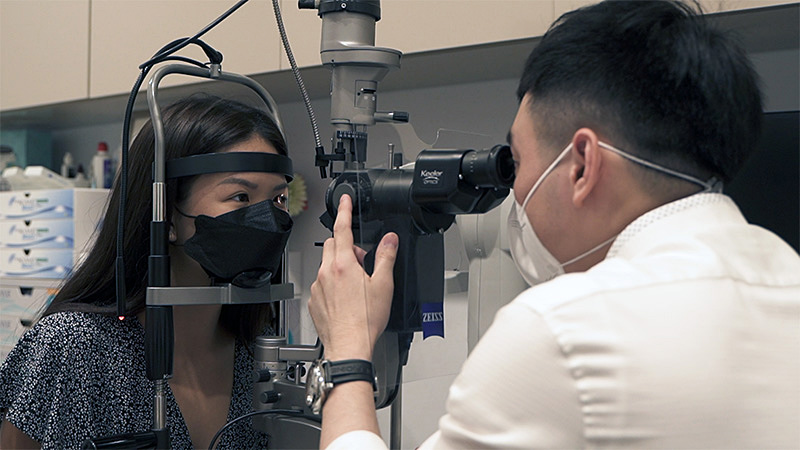 Comprehensive Eye Examination Digital Slit Lamp Bio-microscopy eye test