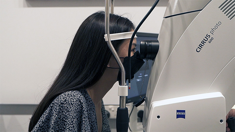 Comprehensive Eye Examination Optical Coherence Tomography